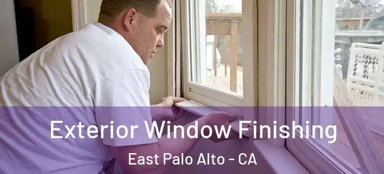  Exterior Window Finishing East Palo Alto - CA