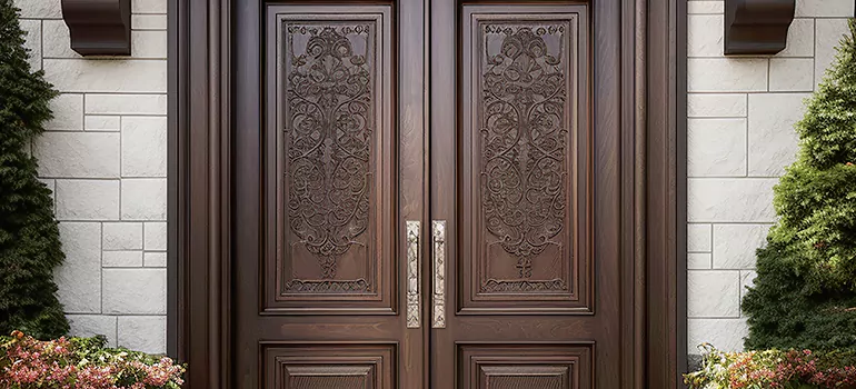 Double Front Doors in East Palo Alto, CA