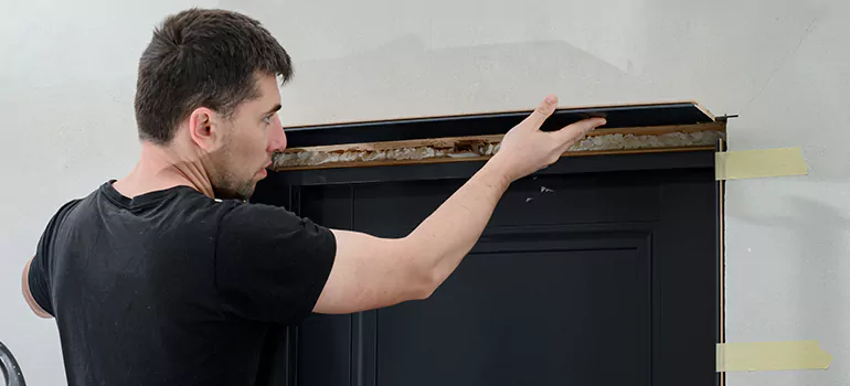 Wood Door Hole Repair in East Palo Alto, CA